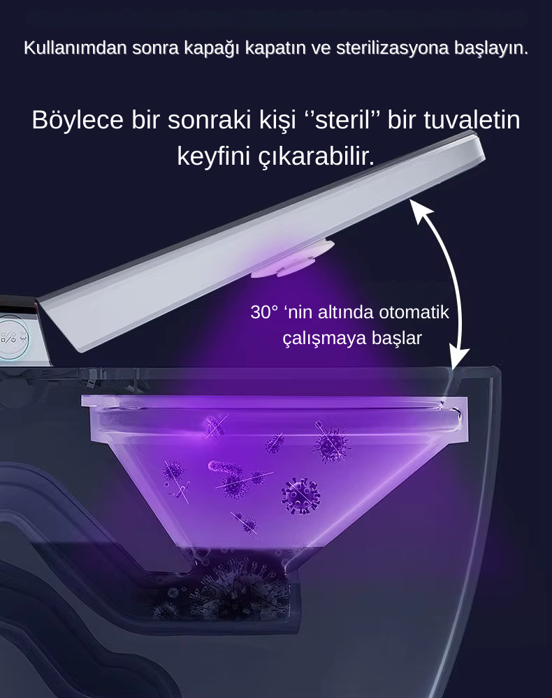 Akıllı UV Tuvalet Sterilizatörü